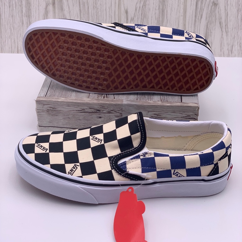 Vans Classic Slip-On ( Big Check) Black/Na… - Picture 8 of 13